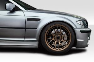 2002-2005 BMW 3 Series E46 4DR Duraflex M3 Look Front Fenders - 2 Piece