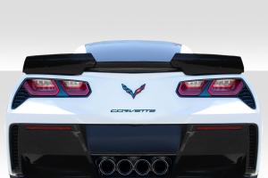 2014-2019 Chevrolet Corvette C7 Duraflex Wickerbill Rear Wing Spoiler - 3 Piece