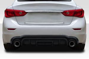 2014-2017 Infiniti Q50 Duraflex Lightspeed Rear Diffuser - 1 Piece