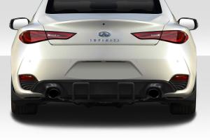 2017-2022 Infiniti Q60 Duraflex J Spec Rear Diffuser - 3 Piece