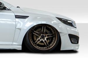 2011-2013 Kia Optima Duraflex CPR Wide Body Front Fender Flares - 4 Piece