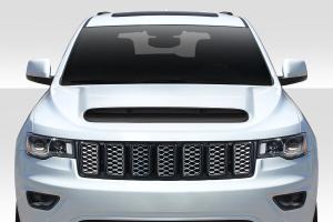 2011-2020 Jeep Grand Cherokee Duraflex Demon Look Hood - 1 Piece