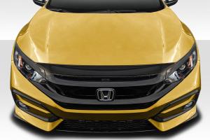 2016-2021 Honda Civic Duraflex EBS Hood Lip - 1 Piece