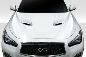 2014-2020 Infiniti Q50 Duraflex S Concept Hood - 1 Piece