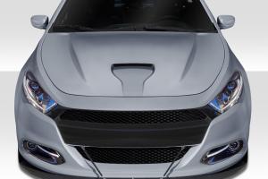 2013-2016 Dodge Dart Duraflex MPR V2 Hood - 1 Piece