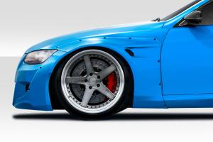 2007-2010 BMW 3 Series E92 E93 2DR Convertible Duraflex RBS Front Fender Flares - 2 Piece ( Fits M-Sport Only )