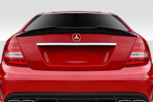 2008-2014 Mercedes C Class W204 4DR Duraflex Plasma Rear Wing Spoiler - 1 Piece