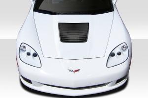 2005-2013 Chevrolet Corvette C6 Duraflex GTV Hood Vent - 1 Piece