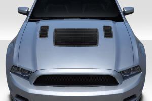 2013-2014 Ford Mustang Duraflex GT1 Hood Vents - 3 Piece