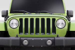 2007-2018 Jeep Wrangler Duraflex JL Look Grille - 1 Piece