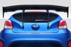 2012-2017 Hyundai Veloster Duraflex RGT Rear Wing Spoiler - 5 Piece