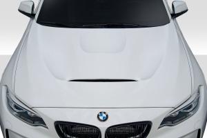 2014-2020 BMW 2 Series F22 / F87 M2 Duraflex GTS Look Hood - 1 Piece