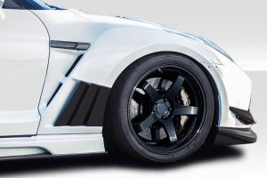 2009-2017 NIssan GTR Duraflex VRS Front Fenders - 2 Piece