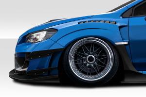 2015-2020 Subaru WRX STI Duraflex VRS Wide Body Front Fenders - 8 Piece