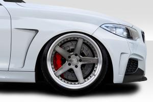 2014-2020 BMW 2 Series F22 F23 ( M Sport Only ) Duraflex MHR Wide Body Front Fender Flares - 4 Piece ( M Sport Only )