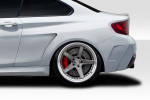 2014-2020 BMW 2 Series F22 F23 ( M Sport Only ) Duraflex MHR Wide Body Rear Fender Flares - 5 Piece ( M Sport Only )