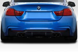 2014-2020 BMW 4 Series F32 ( M Sport Bumper Only ) Duraflex 3DS Rear Diffuser - 1 Piece ( M Sport Bumper Only )