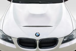 2009-2011 BMW 3 Series E90 E91 4DR / Wagon Duraflex GTS Look Hood - 1 Piece