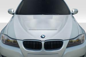 2006-2008 BMW 3 Series E90 E91 4DR / Wagon Duraflex GTS Look Hood - 1 Piece