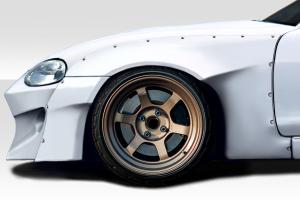 1999-2005 Mazda Miata Duraflex RBS Wide Body Front Fender Flares - 2 Piece (+70 MM)