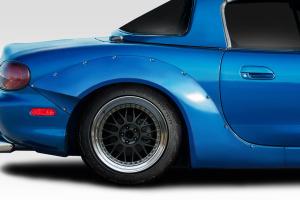 1999-2005 Mazda Miata Duraflex RBS Wide Body Rear Fender Flares - 2 Piece (+80 MM)