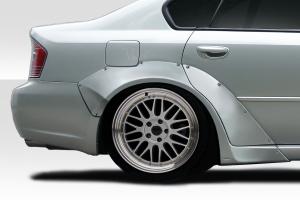 2005-2009 Subaru Legacy Duraflex MSR Wide Rear Fender Flares - 4 Piece (50mm wider)