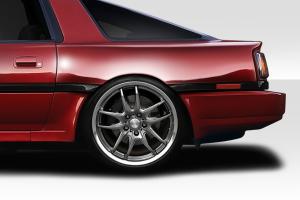 1986-1992 Toyota Supra A70 Duraflex A-Spec Rear Flares - 2 Pieces