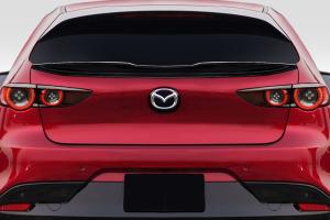 2019-2023 Mazda 3 HB Duraflex Corke Rear Mid Wing Spoiler - 1 Piece