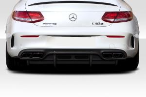 2015-2018 Mercedes Benz W205 C63 AMG Power Duraflex Rear Diffuser - 1 Piece