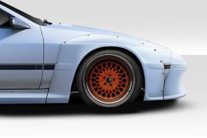 1985-1992 Mazda RX7 Duraflex Phoenix Fire Front Fender Flares - 2 Pieces