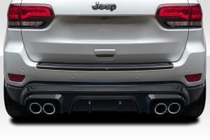 2011-2022 Jeep Grand Cherokee Duraflex Gamma Rear Diffuser - 1 Piece