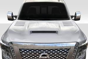 2016-2018 Nissan Titan XD Duraflex Thermal Hood - 1 Piece (Only fits XD Models)