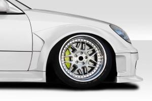 1998-2005 Lexus GS Series GS300 GS400 GS430 Duraflex KTV Wide Body Front Fender Flares - 4 Piece