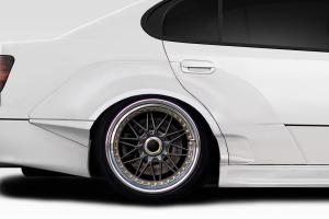 1998-2005 Lexus GS Series GS300 GS400 GS430 Duraflex KTV Wide Body Rear Fender Flares - 6 Piece