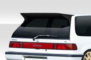 1988-1991 Honda Civic HB Duraflex J Spec Rear Roof Wing Spoiler - 1 Piece