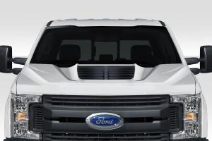 2017-2022 Ford Super Duty F250, 2017-2022 Ford Super Duty F350 Duraflex GT500 V2 Look Hood - 1 Piece