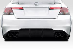 2008-2012 Honda Accord Duraflex Ergo Rear Diffuser - 3 Pieces