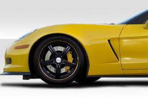 2005-2013 Chevrolet Corvette Duraflex Z06 Look Front Fenders - 2 Pieces