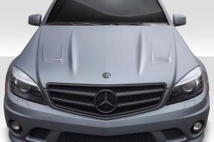 2008-2011 Mercedes C Class W204 Duraflex AMGT Hood - 1 Piece