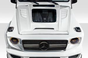 2000-2021 Mercedes G Class W463A Duraflex Window Hood - 1 Piece