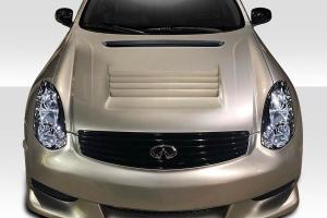 2003-2007 Infiniti G Coupe G35 Duraflex D1 Hood - 1 Piece