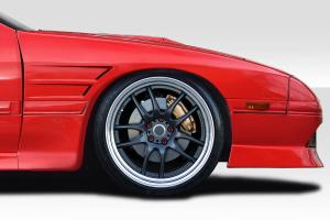 1986-1991 Mazda RX-7 Duraflex D1 Sport 20MM Front Fenders - 2 Piece