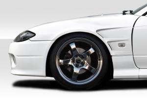 1999-2002 Nissan Silvia S15 Duraflex D1 Sport 20MM Front Fenders - 2 Piece