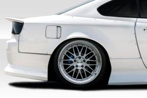 1999-2002 Nissan Silvia S15 Duraflex D1 Sport 30MM Rear Fender Flares - 3 Piece