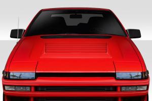 1984-1987 Toyota Corolla 2DR / HB Duraflex D1 Hood - 1 Piece