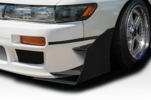 1989-1994 Nissan Silvia S13 Duraflex D1 Sport Canards - 6 Piece