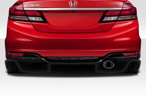 2006-2015 Honda Civic Duraflex Velocity Rear Diffuser - 2 Pieces