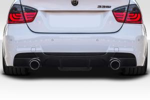 2006-2011 BMW 3 Series E90 E91 Duraflex M Performance Look Rear Diffuser - 1 Piece