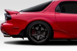 1993-1997 Mazda RX-7 Duraflex Fuji Rear Fender Flares - 2 Piece