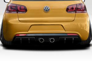 2012-2013 Volkswagen Golf R Duraflex RSO Moto Rear Diffuser - 2 Piece